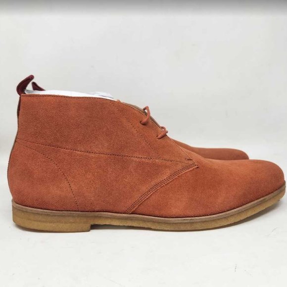 Men\'s US 8 Ted Baker Appell desert suede boots in Burnt Red 251145 main image 7
